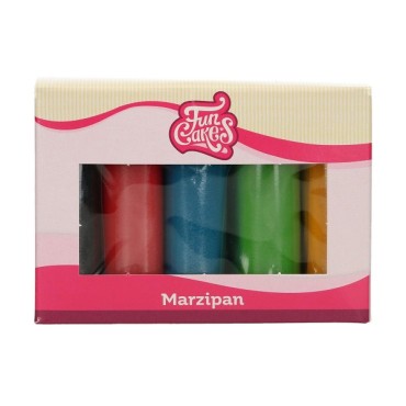 FunCakes Marzipan Multipack Essential Colors 5x100g