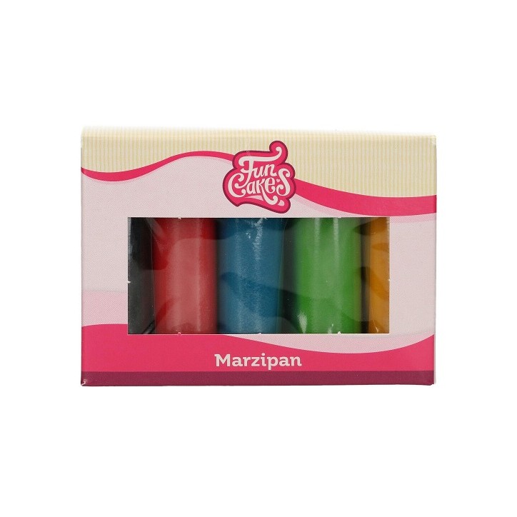 FunCakes Marzipan Multipack Essential Colors 5x100g FunCakes Marzipan Multipack Essential Colors 5x100g