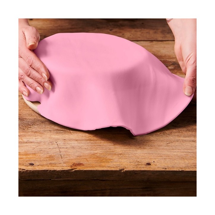 FunCakes Rollfondant Sweet Pink 430g – Ausgerollter Fondant in Rosa
