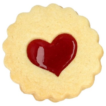 Hearts Linzer Cookie Cutter 2in1 - 4026883199675