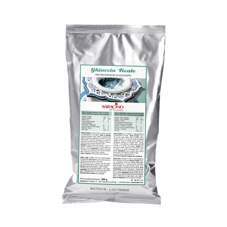 Saracino Royal Icing Eiweiss Spritzglasur 500g – Royal Icing Mix