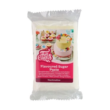 FunCakes Flavoured Sugar Paste Marshmallow 250g - Glutenfree