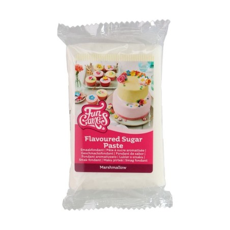 FunCakes Flavoured Sugar Paste Marshmallow 250g - Glutenfree