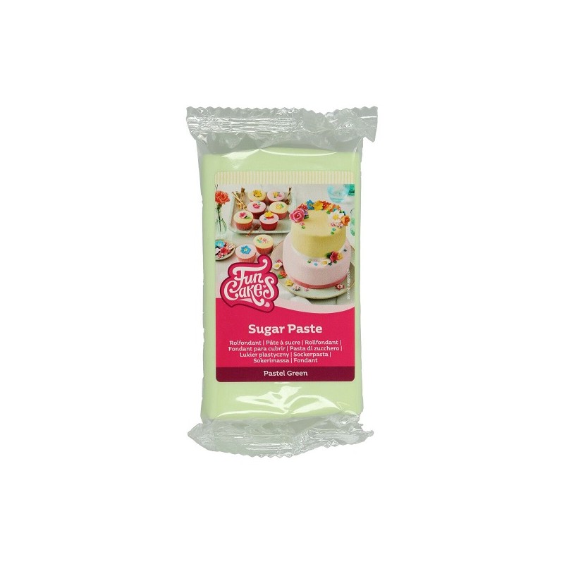 FunCakes Sugarpaste Pastel Green, 250g