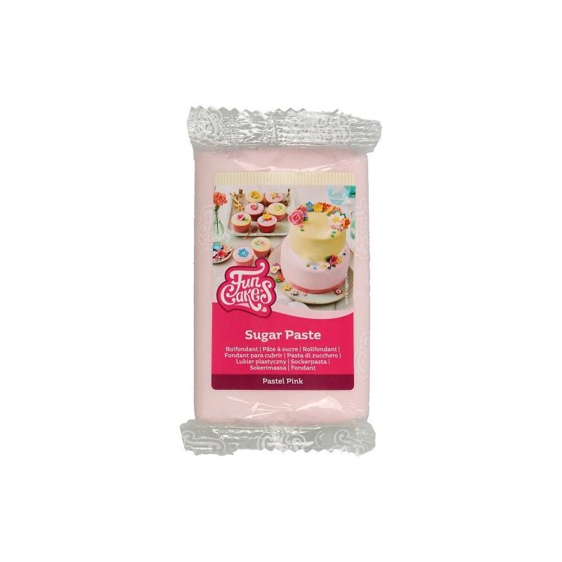 FunCakes Sugarpaste Pastel Pink, 250g