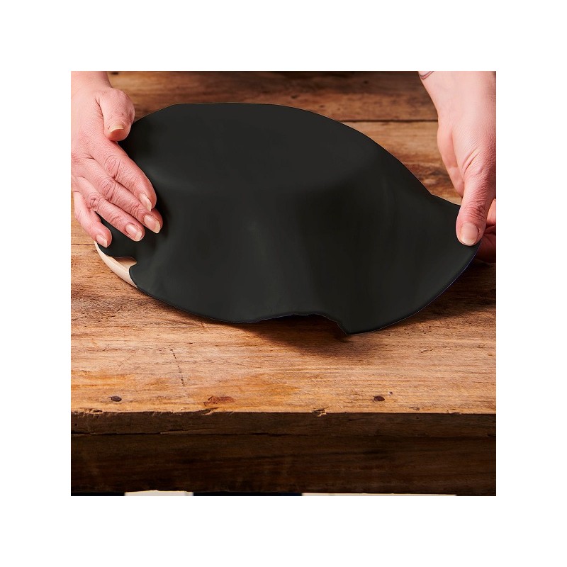 Fun Cakes Ready Rolled Fondant Disc Raven Black, 430g