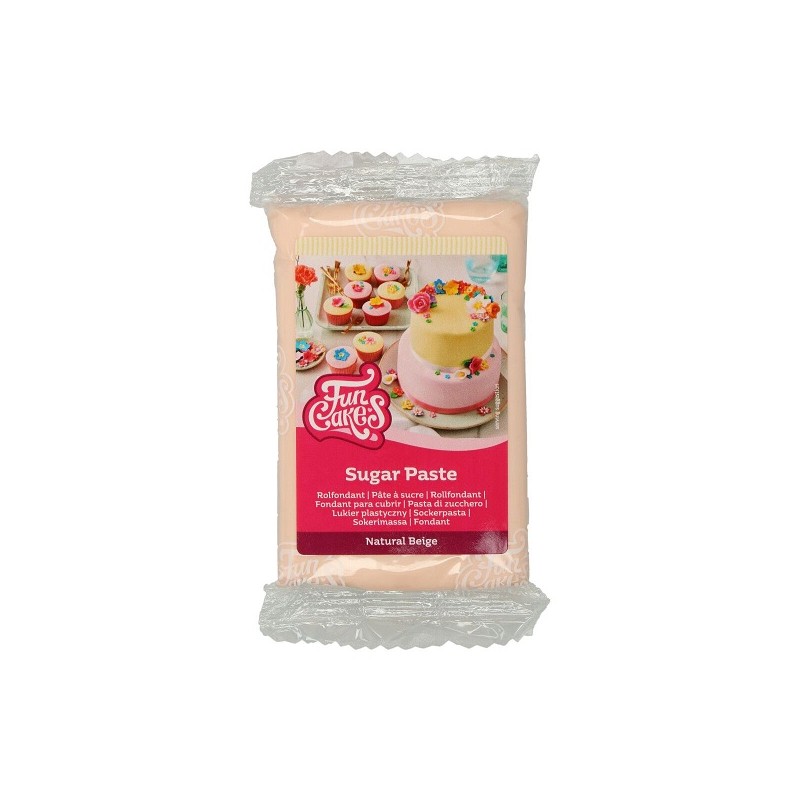 FunCakes Sugarpaste Natural Beige, 250g