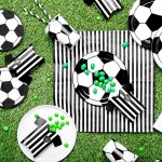 PartyDeco Soccer Party Favour Boxes, 6 pcs