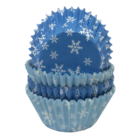 Anniversary House Mini Cupcake Backförmchen Snowflake AH-CC501