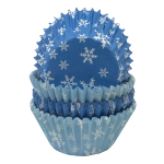 Anniversary House Paper Praline Cases Snowflake, 100pcs