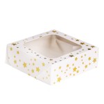 Anniversary House Gold Stars Treat Boxes, 3 pcs