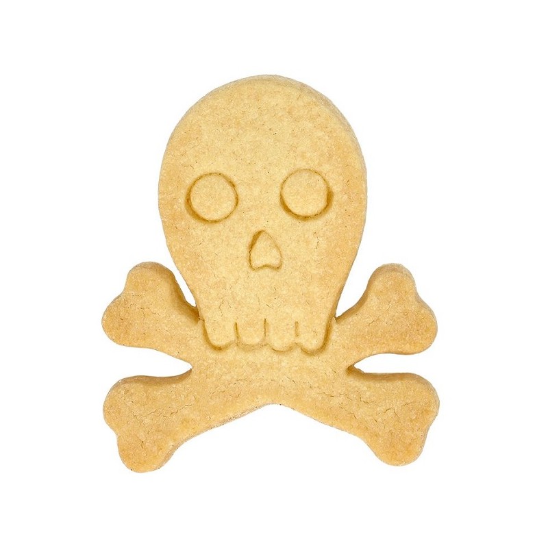 Birkmann Skull and Crossbone Cookie Cutter, 7.5cm