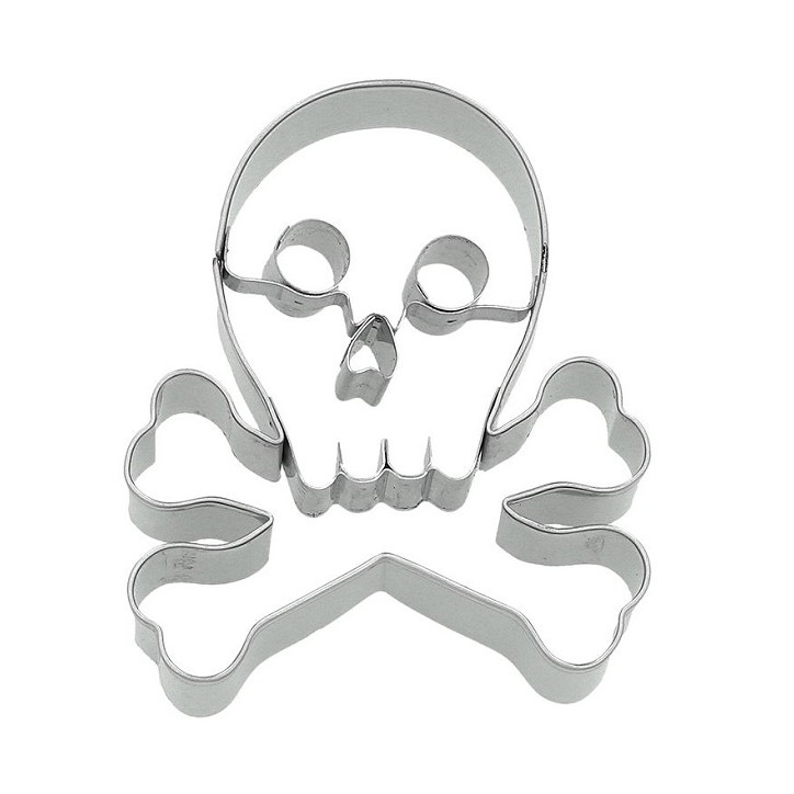 Birkmann Skull & Crossbones Cookie Cutter 7.5 cm