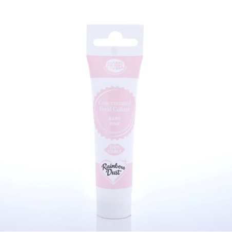 Progel Baby Pink Food Colouring - suitable for Vegan