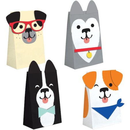 Anniversary House Paper Bags Dogs with Attachments AH-PC336663