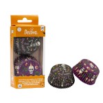 Decora Happy Halloween Cupcake Cases black/purple, 36 pcs