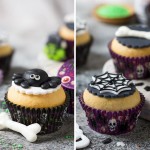Decora Happy Halloween Cupcake Cases black/purple, 36 pcs
