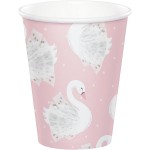 Anniversary House Stylish Swan Cups, 8 pcs