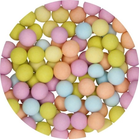 Pastell Schokoknusperkugeln Kuchendekor - Candy Choco Pearls Dull Pastel