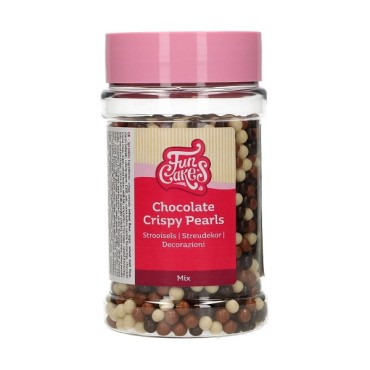 Schokoknusperperlen Mix 155g - Chocolate Crispy Pearls Streudeko