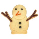 Birkmann Snowmen Herbert Cookie Cutter, 7.5cm