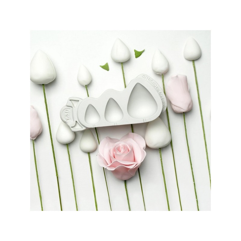 Katy Sue Designs Rose Cones & Thorns Silicone Mould