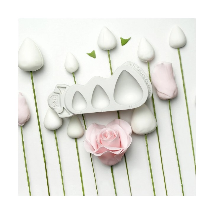 Katy Sue Rose Cones & Thorns Silicone Mould Katy Sue Rose Cones & Thorns Silicone Mould