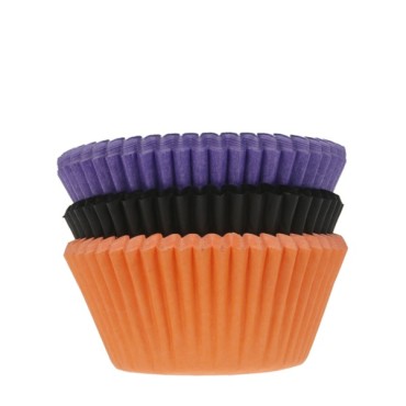 Baking cups colors Halloween 50x33mm - 75 cups