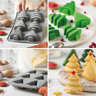 Decora Christmas Tree Silicone Baking Mold DA-9260402