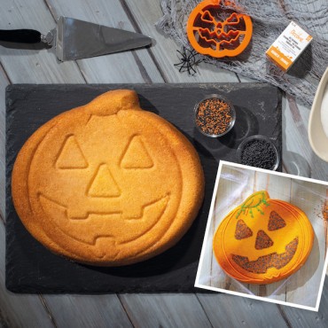 Decora Halloween Pumpkin Non-Stick Baking Pan DA-0075020