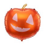 PartyDeco Halloween Kürbis Folienballon 52x52cm