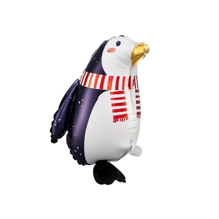 PartyDeco Penguin Foil Balloon 29x42 cm