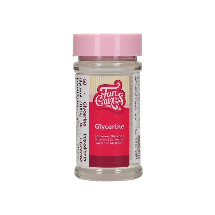 FunCakes Glycerine 120g für Fondant, Buttercreme & Royal Icing