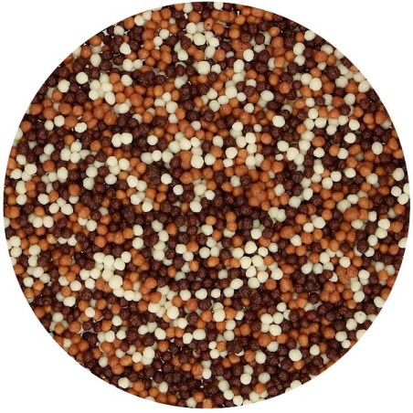 FunCakes Mini Chocolate Crispy Pearls Mix 175g CS-F51925