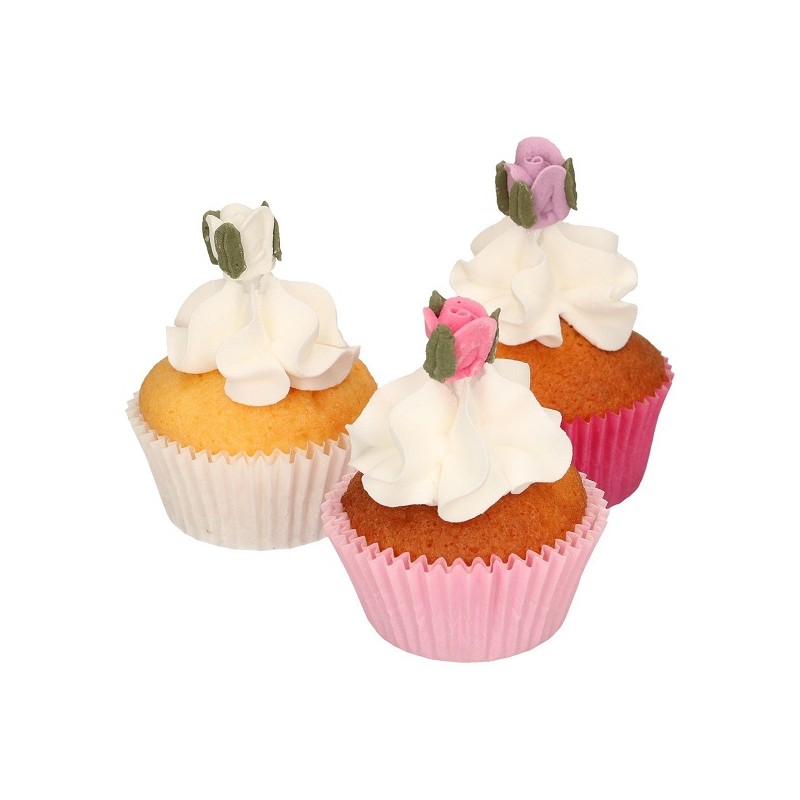 FunCakes Small Sugar Roses, 16 pcs