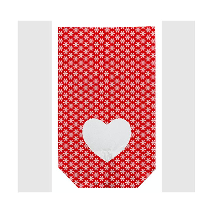 Zischka Surprise Heart Treat Bags 11.5x19cm 10 Pack