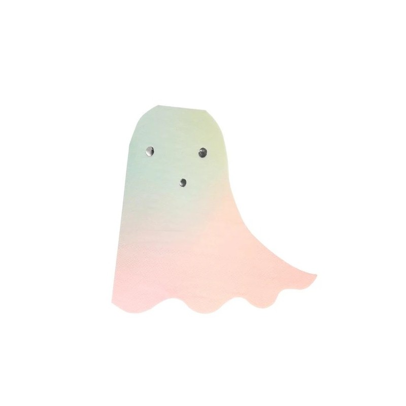 Meri Meri Pastel Halloween Ghost Napkins, 16 pcs
