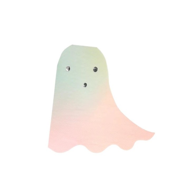 Meri Meri Pastel Halloween Ghost Napkins 16 Pack