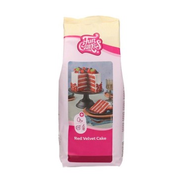 FunCakes Red Velvet Cake Baking Mix – Delicious and Airy Cake - HALAL