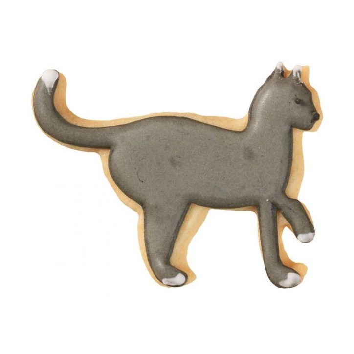 Birkmann Walking Cat Cookie Cutter 6.5cm | Cat Cookie Cutter