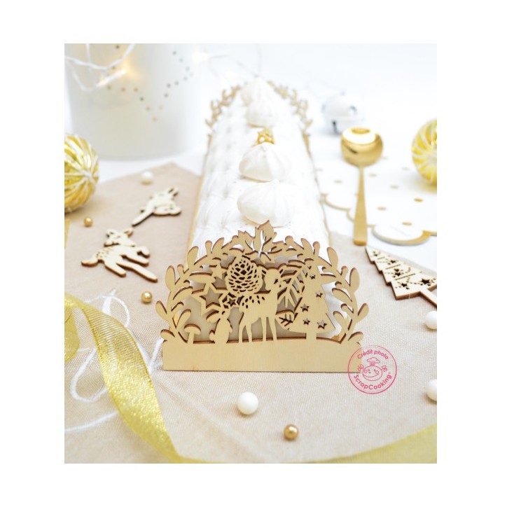 ScrapCooking Enchanted Forest Set – 2 pcs for Bûche de Noël