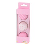 Birkmann Mini Cupcake Baking Cases Colour Kitchen Pink, 72 pcs