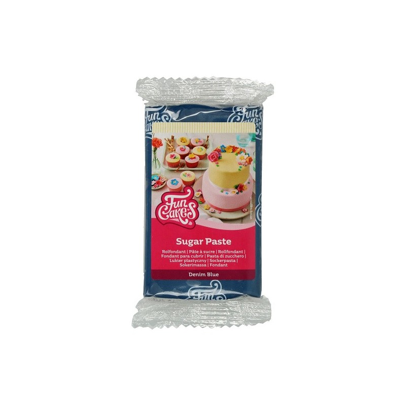 FunCakes Sugarpaste Denim Blue, 250g