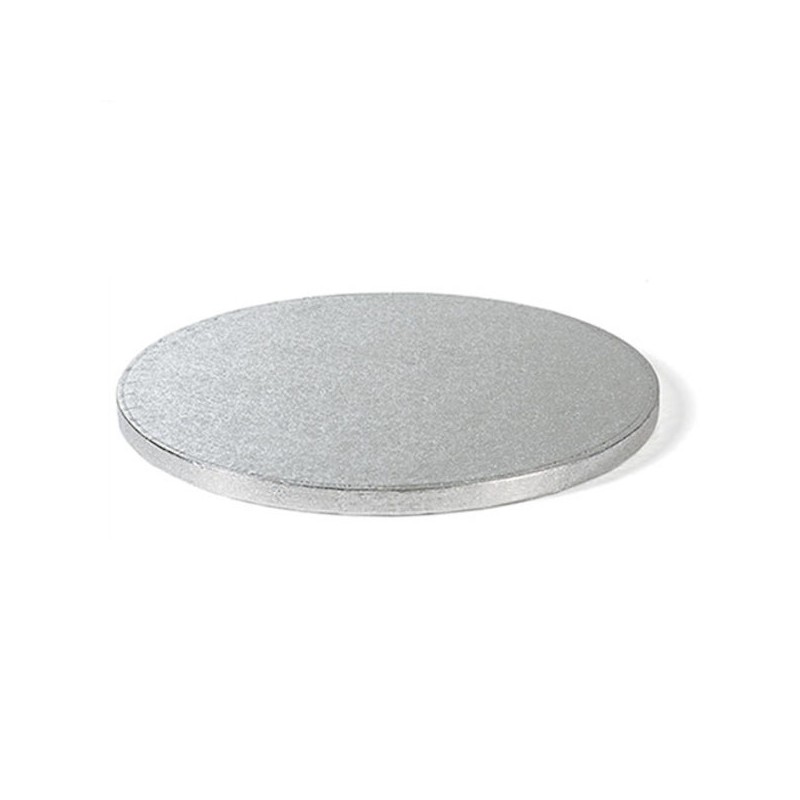 12mm Round Cake Board Silver 20cm