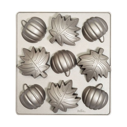 Decora Autumn Baking Mould Leaves & Pumpkin Decora Autumn Baking Mould Leaves & Pumpkin