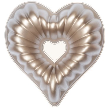 Decora Mini Heart Haped Aluminium Baking Pan Beatrice DA-0080115