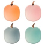 Meri Meri Ombre Pastel Pumpkin Plates, 8 pcs