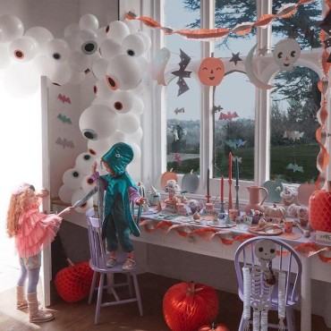 Meri Meri Pastellgirlande Halloween aus Kreppbänder MM-216874