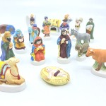 Porcelain Epiphany Figurines Crib figurine Set, 18 pcs