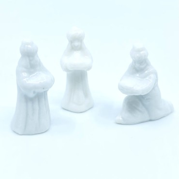 White Epiphany Figurine "Three Kings" - 3 Wise Man